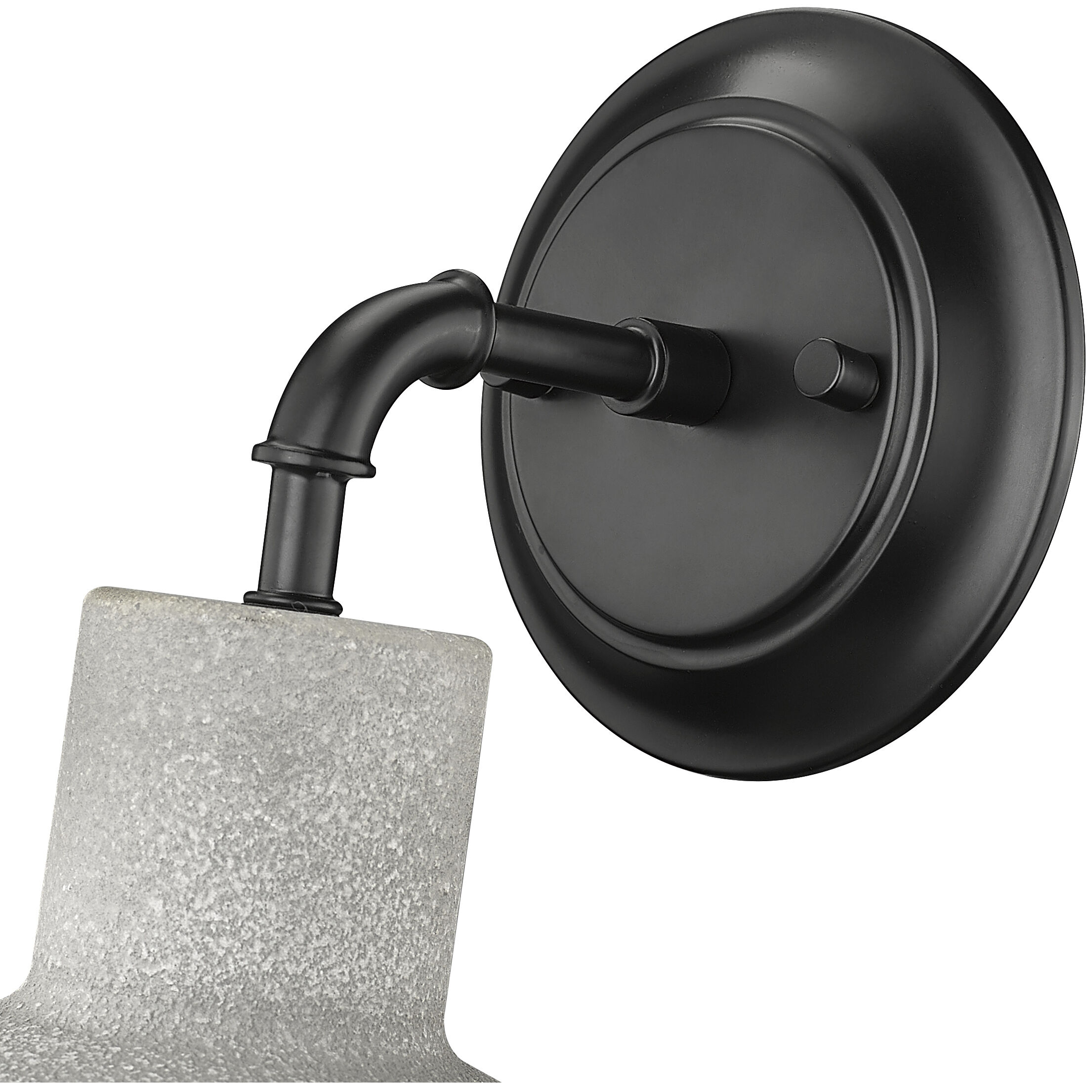 Lloyd 1 Light 10 inch Textured Cement Outdoor Wall Sconce